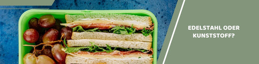 Mealomat Blogbanner: Brotdose Edelstahl oder Kunststoff