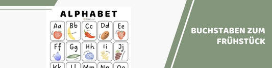 Mealomat Blogbanner: Buchstaben zum Frühstück, Food-ABC