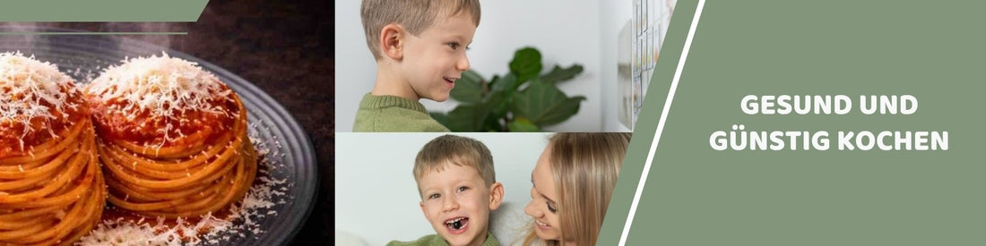 Mealomat Blogbanner: Gesund und guenstig kochen fuer Familien