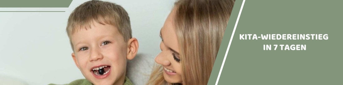 Mealomat Blogbanner: Kita-Wiedereinstieg in 7 Tagen