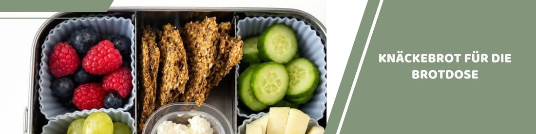 Mealomat Blogbanner: Knäckebrot für die Brotdose