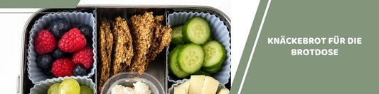 Mealomat Blogbanner: Knäckebrot für die Brotdose