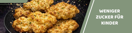 Mealomat Blogbanner: Weniger Zucker in der Kinderernährung