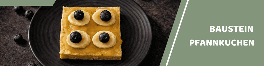 Baustein Pfannkuchen: Blechpfannkuchen Rezept für Kinder