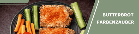 Butterbrot Farbenzauber: Das 5 Min. Turbo Kinderessen