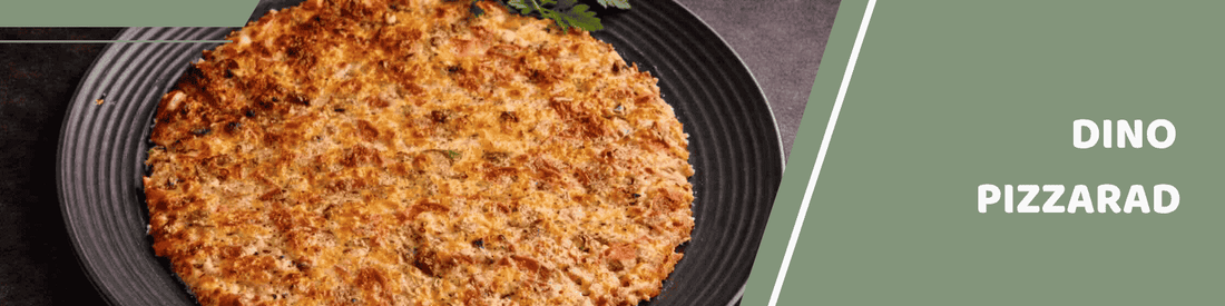 Dino Sumpf Pizzarad: Das proteinreiche Kinderrezept in 10 Min. vorbereitet