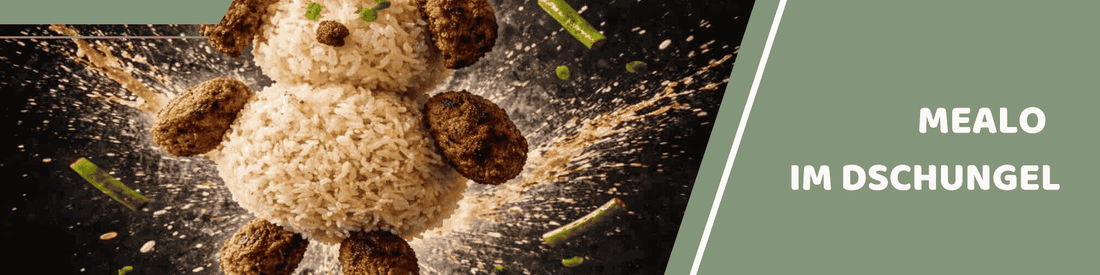 Mealomat Blogbanner: Mealo Dschungel Expedition