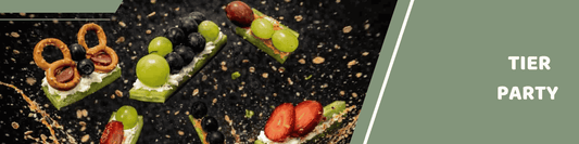 Tier Party: 3 süße Tiere Snackteller