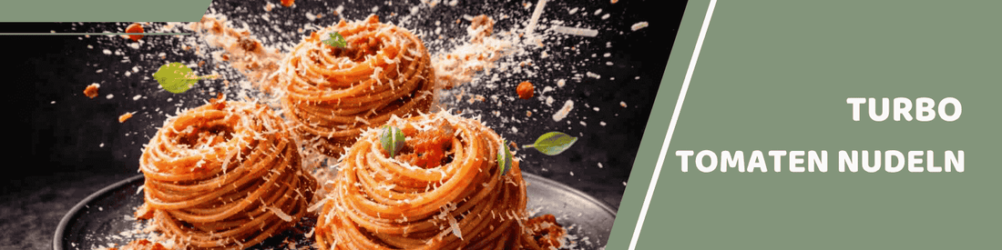 Mealomat Blogbanner: Rote Turbo Nudeln