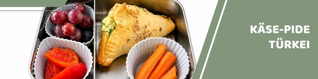 Banner: Türkische Käse-Pide für die Brotdose